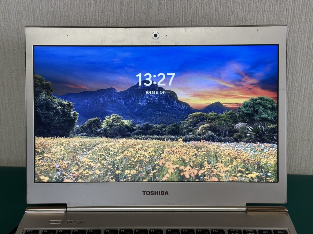 Windows11の起動画面です。