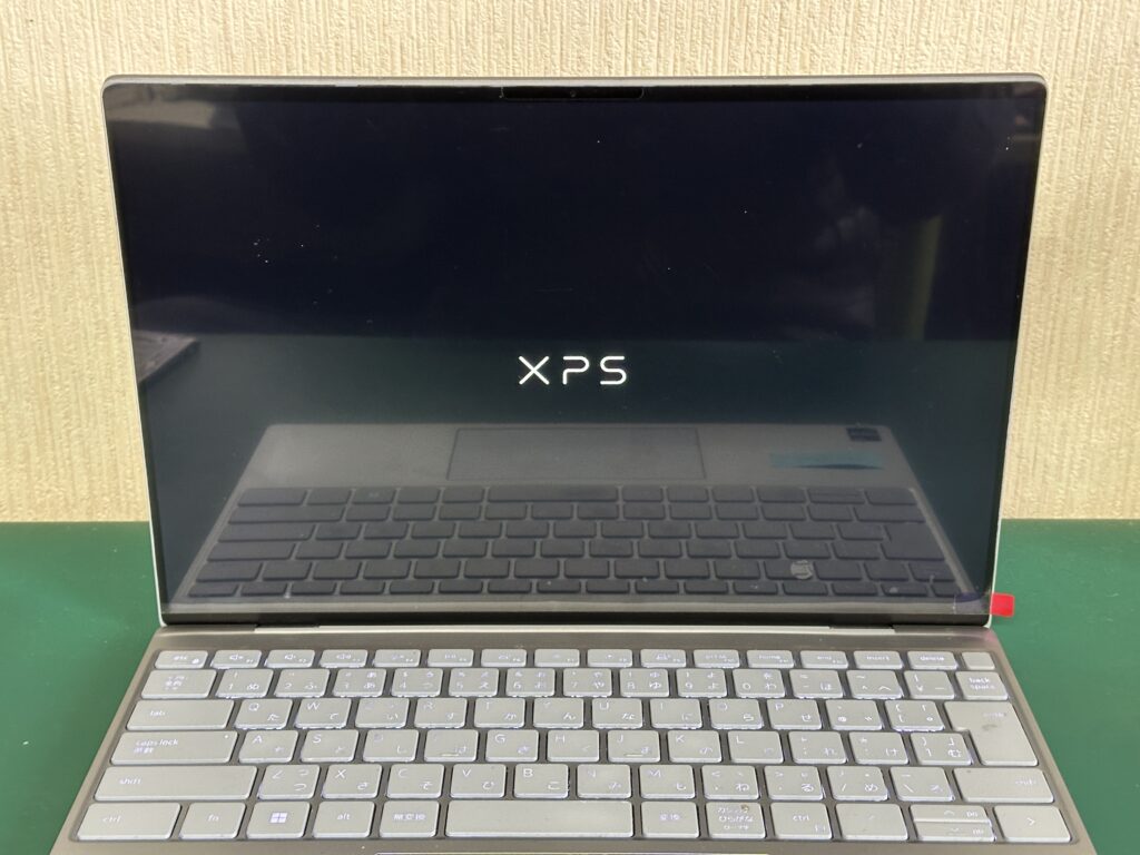 修理完了後のパソコンの様子