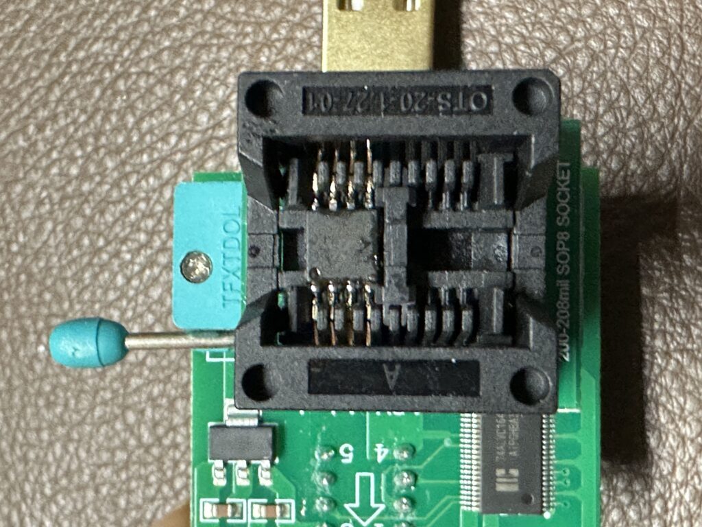 IdeaPad Flex 5 14ALC05 BIOS修復の様子