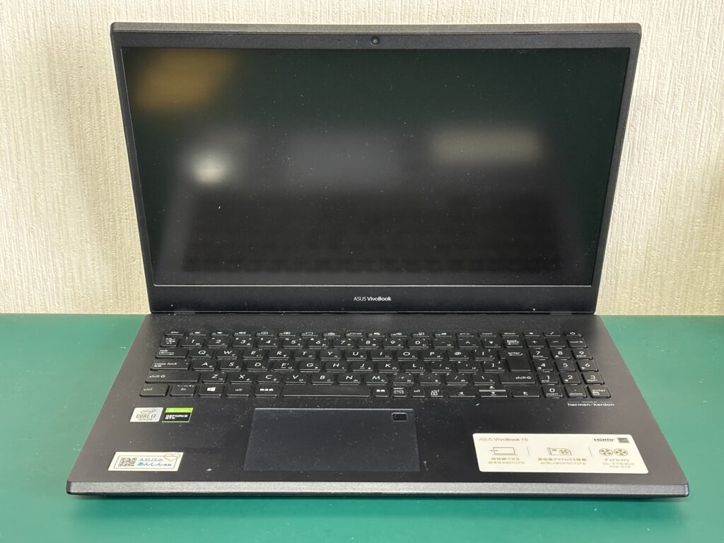 ASUS X571LH-AL084TS 電源が入らない