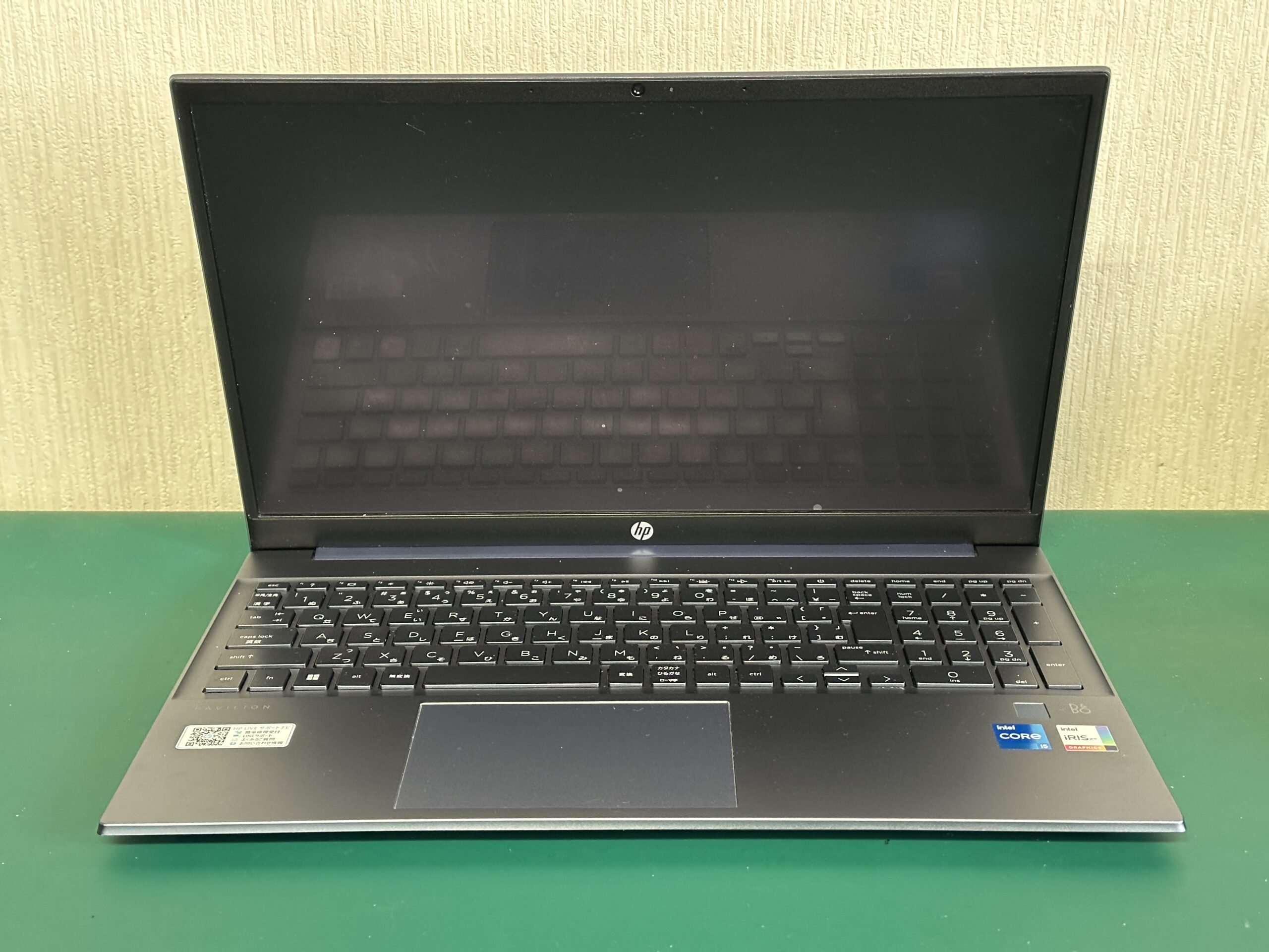 Pavilion 15 eg2027TU AC故障とメモリ追加