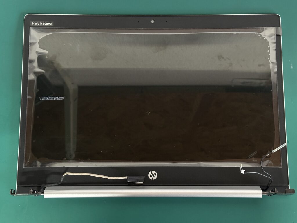 HP 450 G9 液晶パネル交換後の液晶ユニット
