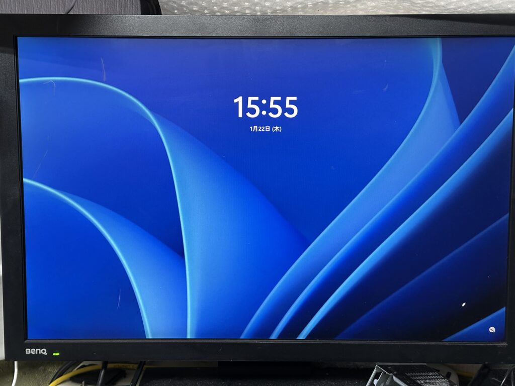 HP Pro SFF G9 SSD交換で修理完了