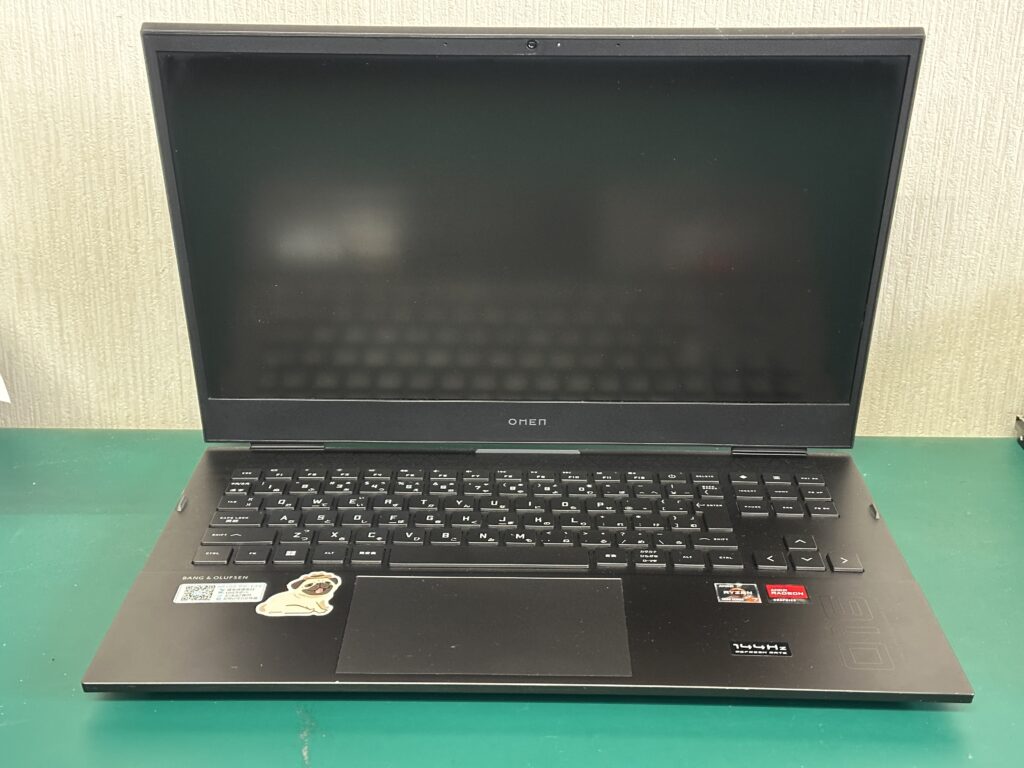 HP Laptop 16-c0163AX 内部清掃