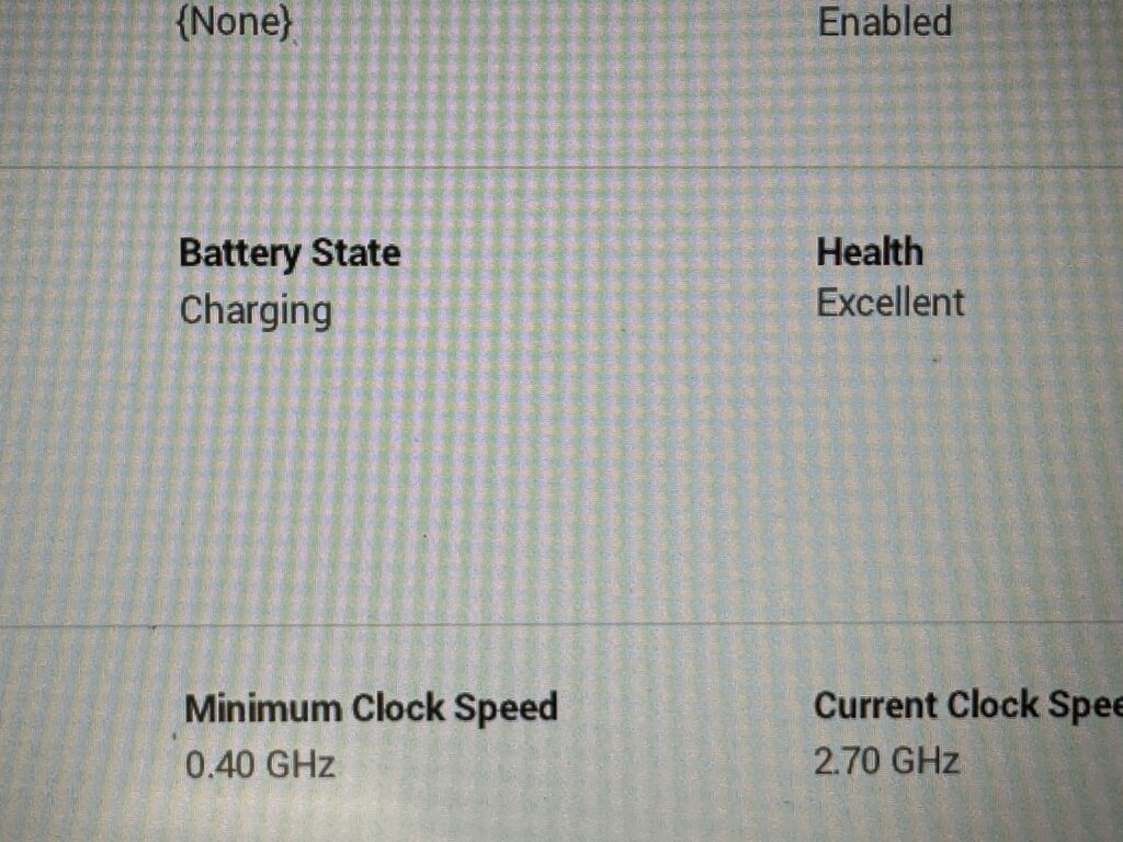 Inspiron 3510 バッテリーの状態が問題ないことを確認
